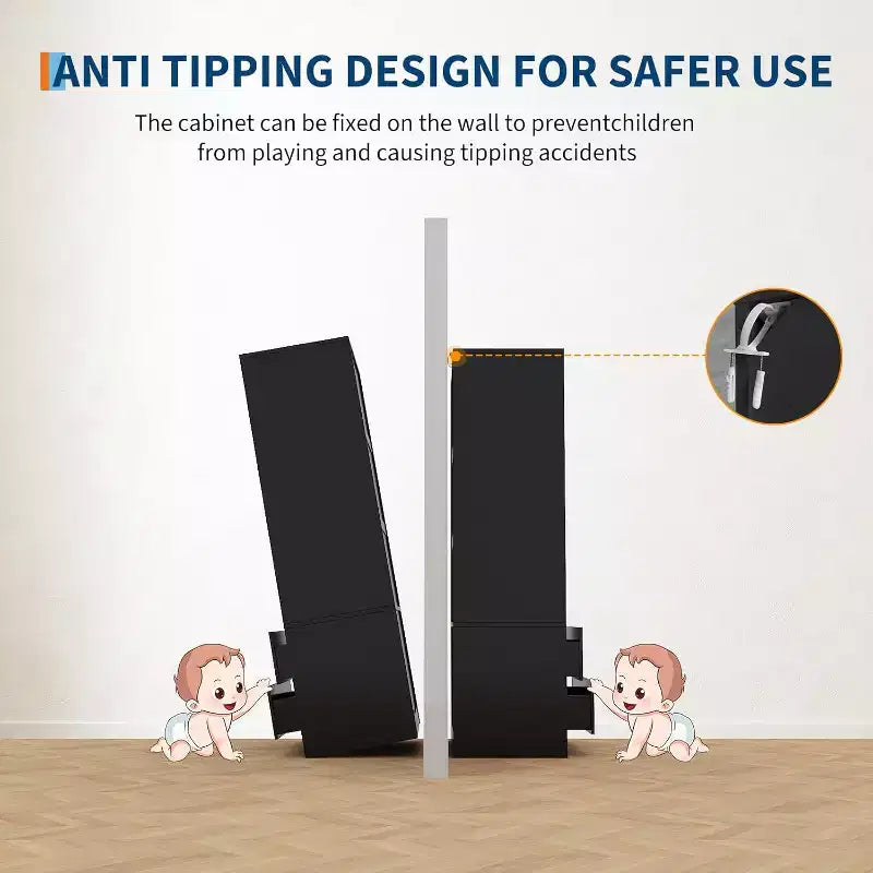 Armadio Guardaroba, Mobile Contenitore per Abiti in Legno da 71", 1 Ripiano Regolabile e 2 Cassetti, Armadio con Asta Appendipe per Camera da Letto