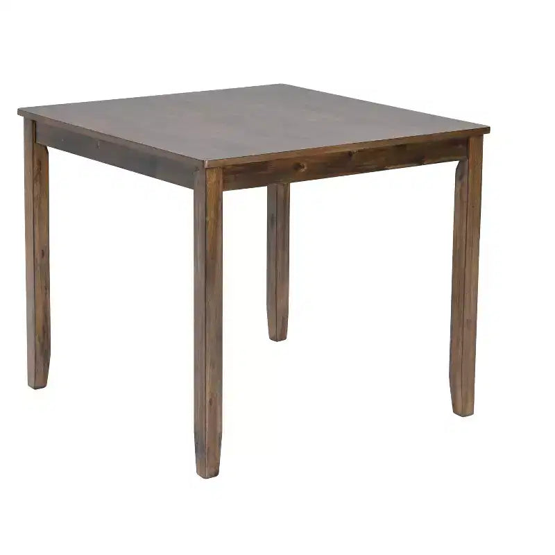 Set da pranzo da 5 pezzi in legno con 4 sedie per cucina o sala da pranzo