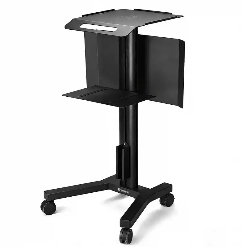 Yescom Carrello Mobile per Laptop con Pannello Frontale per Display per Conferenze di Laboratorio