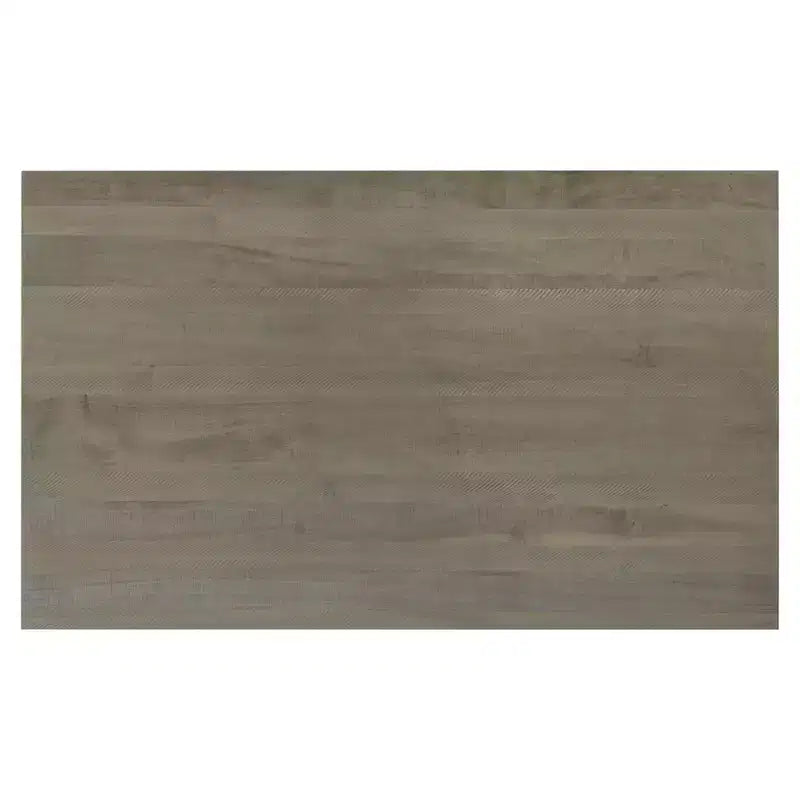 Set da pranzo in legno da 6 pezzi per 6 persone, tavolo da pranzo rettangolare con 4 sedie imbottite e panca