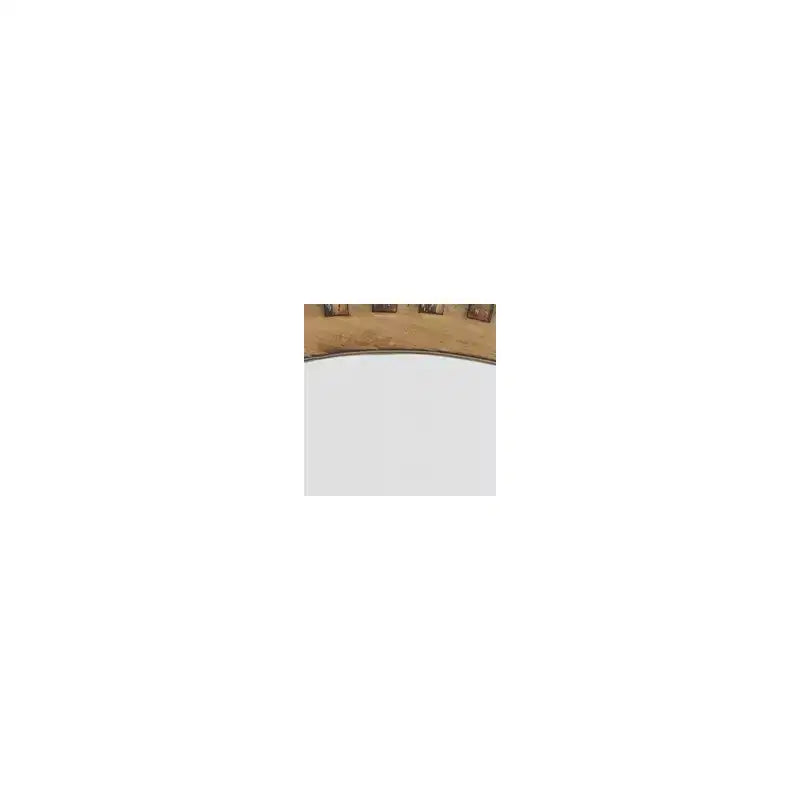Specchio decorativo da parete Tedwell di Signature Design by Ashley con cornice a raggiera marrone