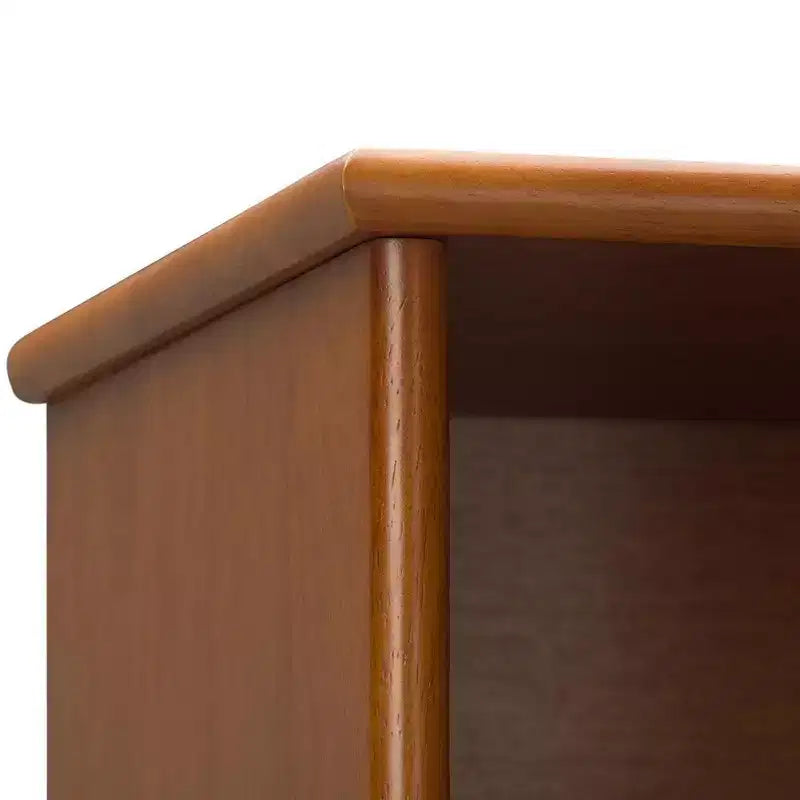 Libreria e mobile contenitore ampio Tierney in LEGNO MASSELLO da 64 x 35 pollici, in stile moderno di metà secolo