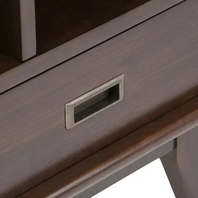 Libreria e mobile contenitore ampio Tierney in LEGNO MASSELLO da 64 x 35 pollici, in stile moderno di metà secolo