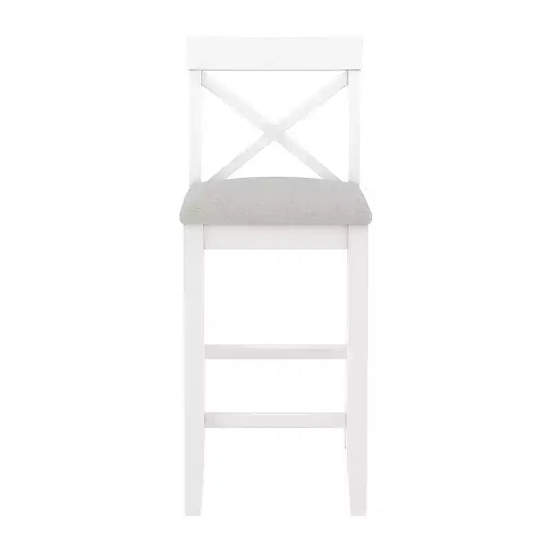Set da 3 pezzi tavolo da pranzo ad altezza bancone in legno, set da colazione rettangolare in stile rustico con 2 sedie per piccoli spazi